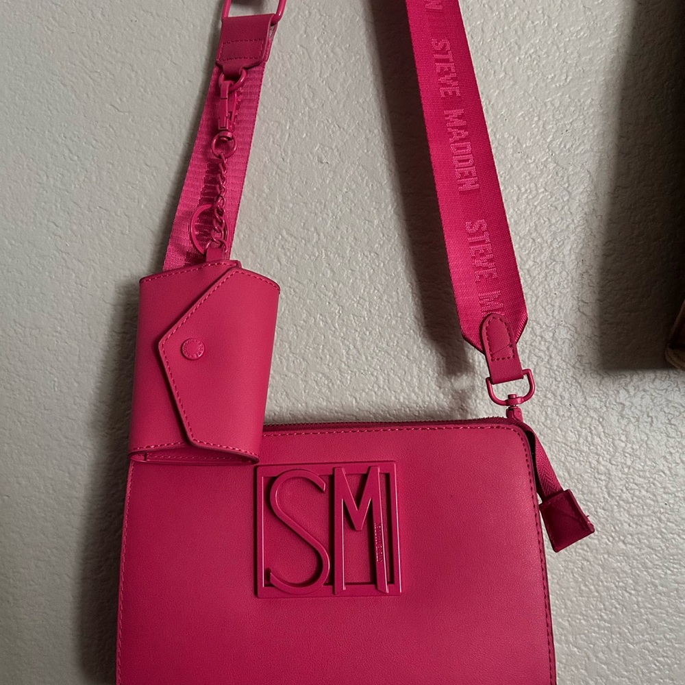 Steve Madden Hot Pink Crossbody Bag